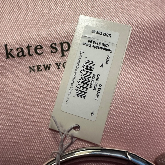 ♠️ kate spade Starring Star Hinge Cuff NWT - Picture 7 of 8